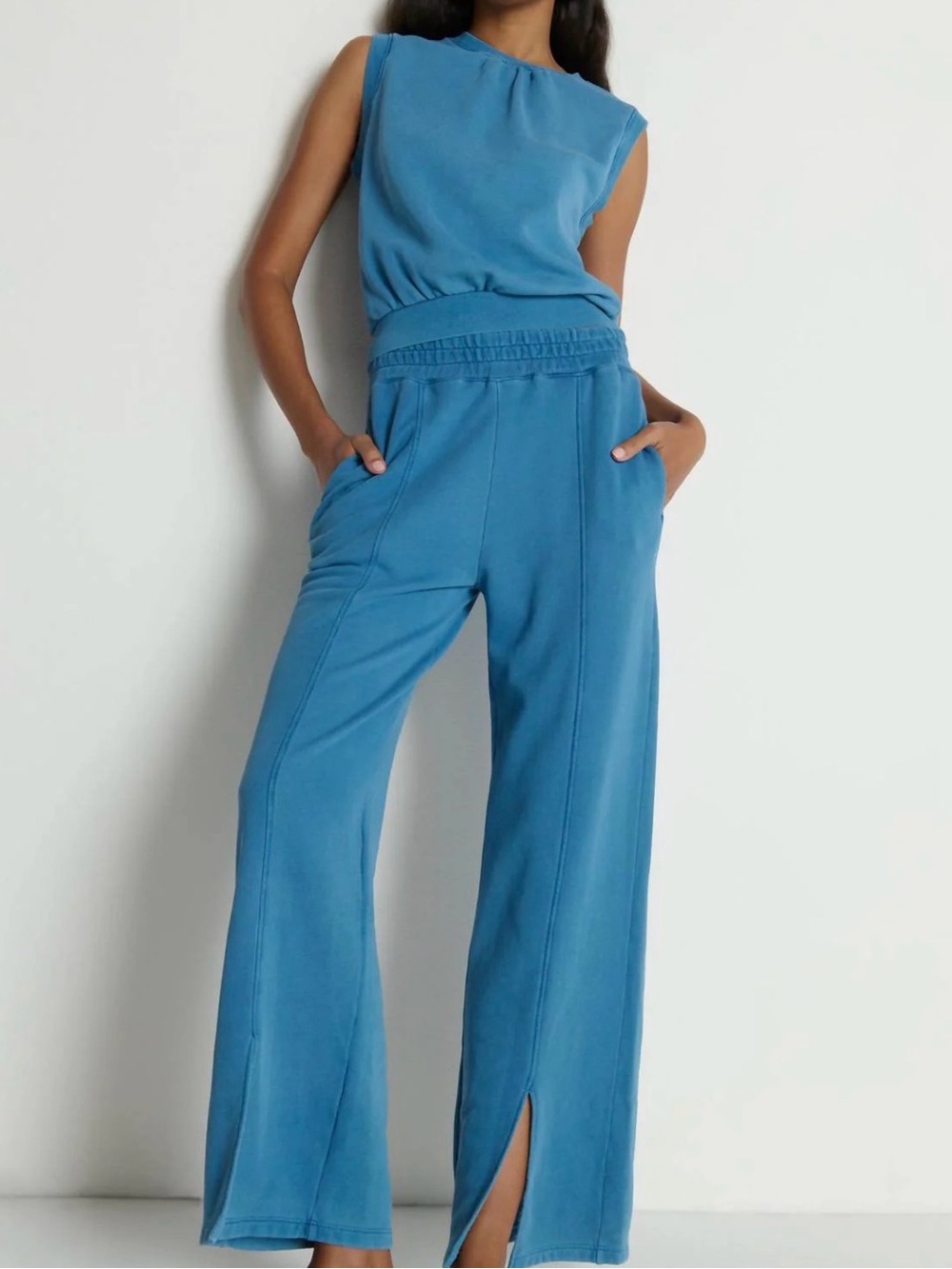 Nation Ltd - Lincoln Knit Front Slit Pant